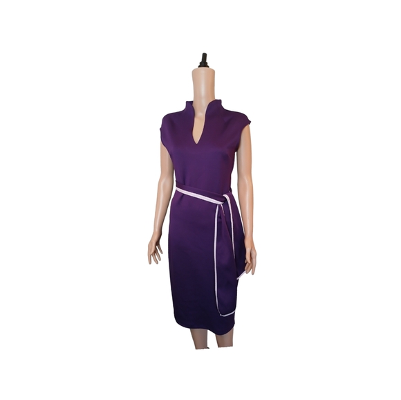 sachin and babi light blue dress New York Company Strech Midi Dress Women size S Purple & lavanda used